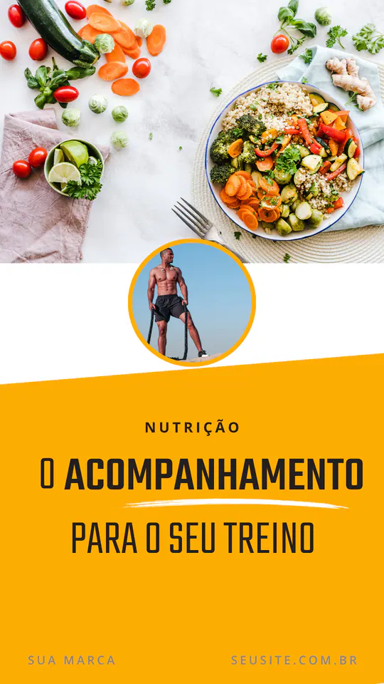 Arte 38 — Fitness Lifestyle — template editável no Canva