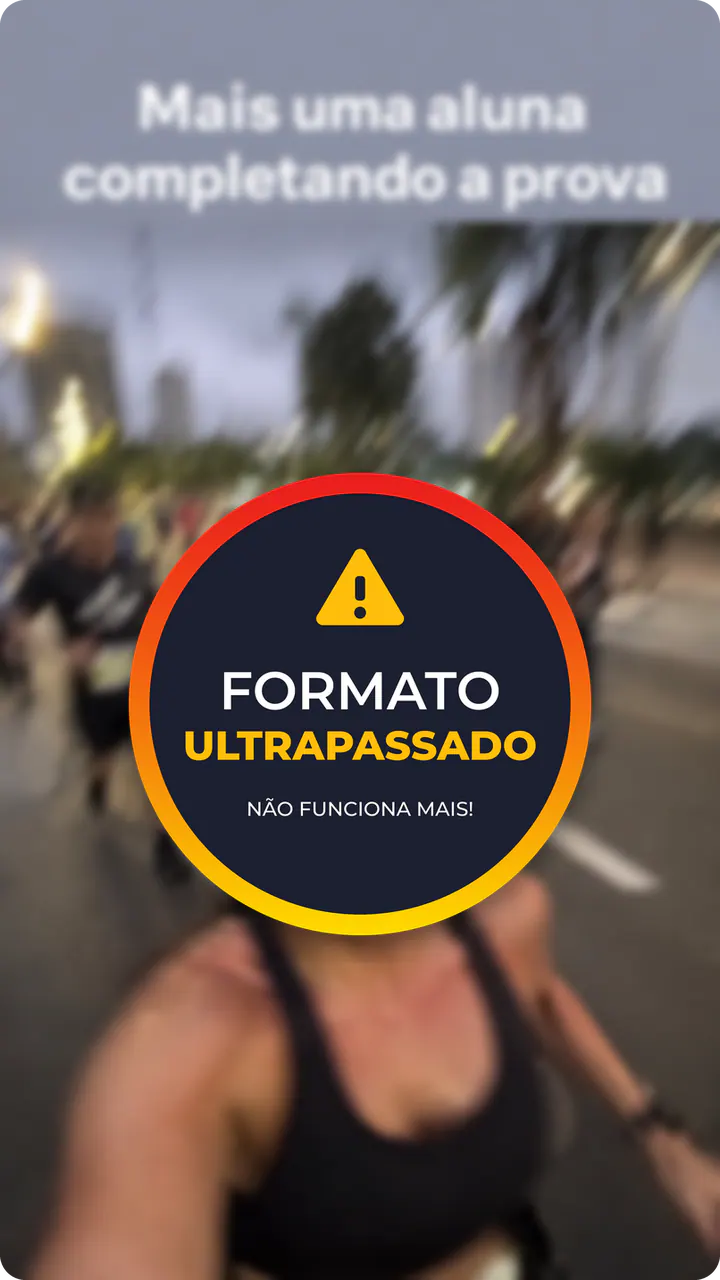 Perfil de Instagram de um personal trainer com Stories improvisados